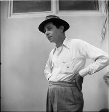 Circus [Portrait of a man.]