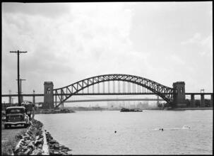 [Hell Gate Bridge.]