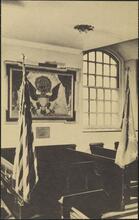 [Washington's Pew at St. Paul's Chapel.]