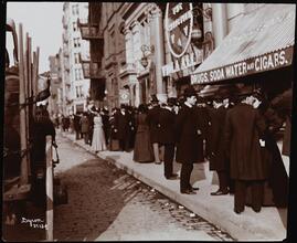 Theatre, Kinckerbocker, Clergymen Leaving After Matinee.