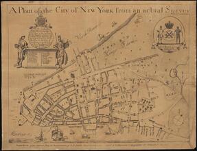 A Plan of the City of New York from an actual Survey