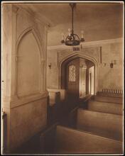 [Church. Interior, towards rear.]