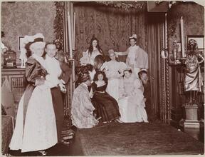 Social Functions, Ball, Twelfth Night Masquerade, Stevens Residence.