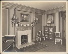 [Interior of residence.]