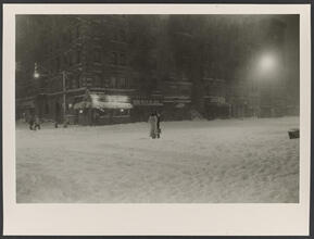 2nd Avenue & 9th Street (Blizzard), 1983