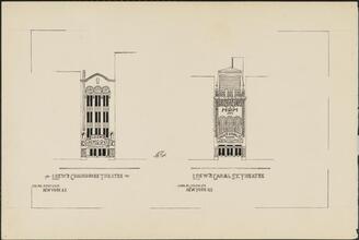 Loew's Commodore Theatre and Loew's Canal St. Theatre