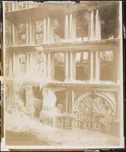 The Equitable Building after the great fire.