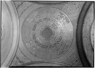 St. Bartholomew's Church. South end of ceiling.