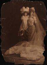 Copper King Clarke's Daughter (Mrs. Morris) Wedding Portrait