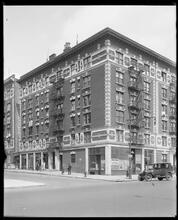 1233 Avenue A at the N.W. corner of 66th Street. Apartment, general exterior.