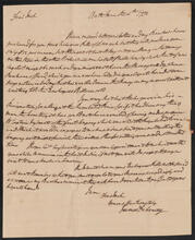Letter from James De Lancey to John De Lancey, June 4, 1792