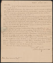 Letter from John Jay to Peter Jay Munro, April 15, 1812