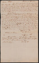 Letter from John De Lancey to James De Lancey, April 12, 1792