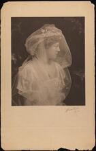 Senator Clarke's Daughter, Wedding Portrait
