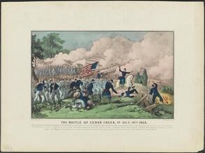 The Battle of Cedar Creek, Va. Oct. 19th 1864.