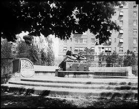 The Great God Pan fountain at Columbia University.