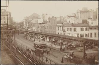 [Bowery and 3rd Street, looking north.]