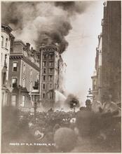 [Windsor Hotel fire.]