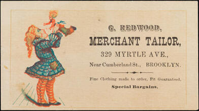 G. Redwood, Merchant Tailor