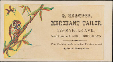 G. Redwood, Merchant Tailor