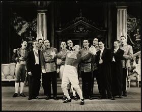 ["Sweethearts" theater still.]