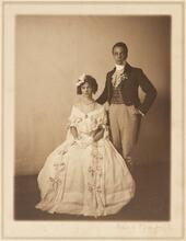 [Theodore and Eleanor Roosevelt Jr. at a Vanderbilt Ball. ]