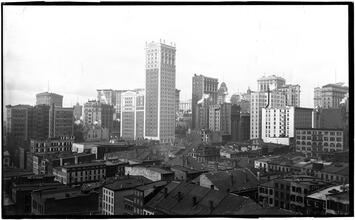 [Bishop Building and Surrounding Architecture.]