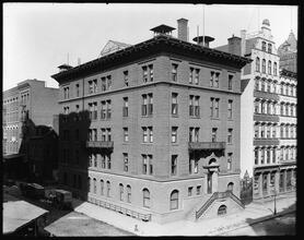 67 Hudson Street at the corner Jay Street. Hudson Street Hospital.