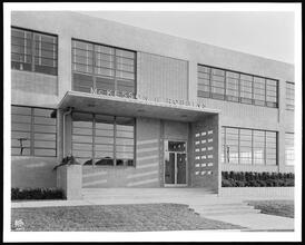 Metropolitan Avenue and Woodhaven Boulevard. McKesson and Robbins, entrance detail.