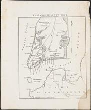 Plan of the City of New York. Showing the made and swamp land.