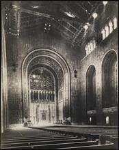 [Temple Emanu-El, interior.]
