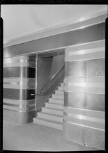 McGraw-Hill Building. Stair-opening, detail.