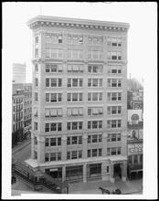 92 West Broadway at corner Chambers and Hudson Streets. Irving National Bank.