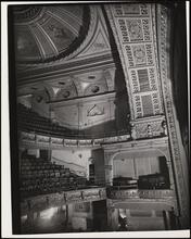 Fifth Avenue Theatre, Showing Orchestra, Boxes, First and Second Balconies