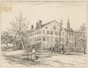 [North Moore and Hudson Street.]