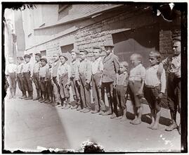 Drilling the Gang, Mulberry Street.