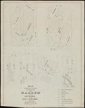 Map of Outlying Lots and Parcels of Land Near Harlem in the 12th Ward of the City of New York Belonging to Archibald Watt