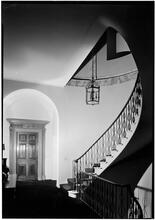 Miss Emily Trevor [residence]. Second floor hall.