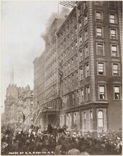 [Windsor Hotel fire.]