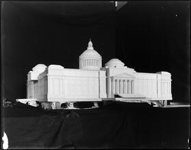 Model of the Brooklyn Institute of Arts and Sciences.