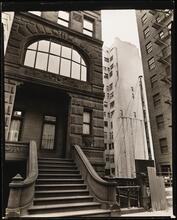 Brownstone Front and Skyscraper