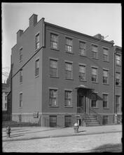 487 Hudson Street. St. Luke's Chapel, parish house.