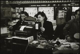The 5 and 10 [Women shopping at Woolworth's.]