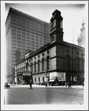 East 27th Street and Fourth Avenue. Old Madison Square Garden
