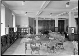 [Queensborough Public Library] Central Library Building. Children's reading room 1.