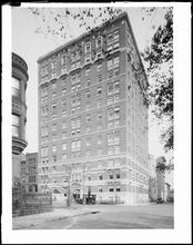 300 West End Avenue at the N.E. corner of 74th Street. Apartment house.