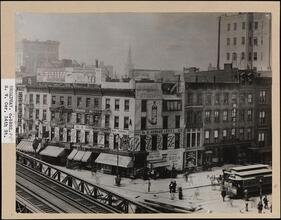 [Broadwday, south west corner of 34th Street.]