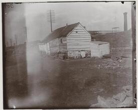 Shanty town.