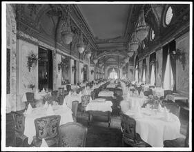 East 55th Street and 5th Avenue. St. Regis Hotel, main restaurant.