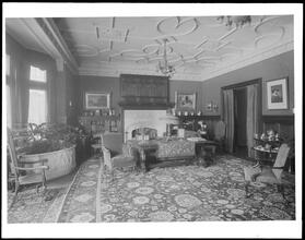 8 East 79th Street. H.  Schniewind Residence, living room.
